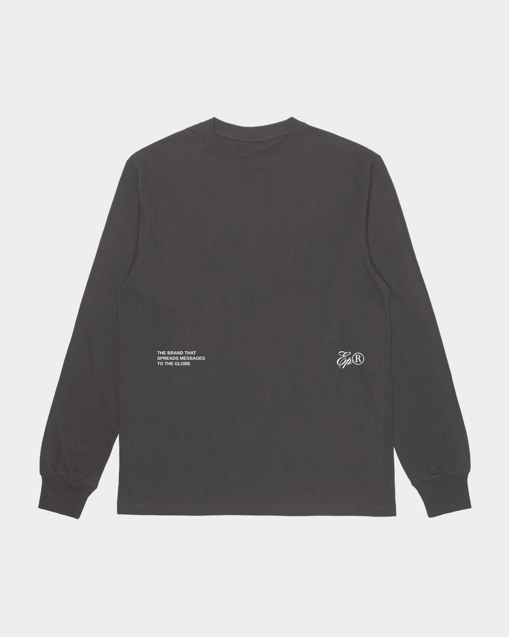 BASIC DARK GREY LONGSLEEVE