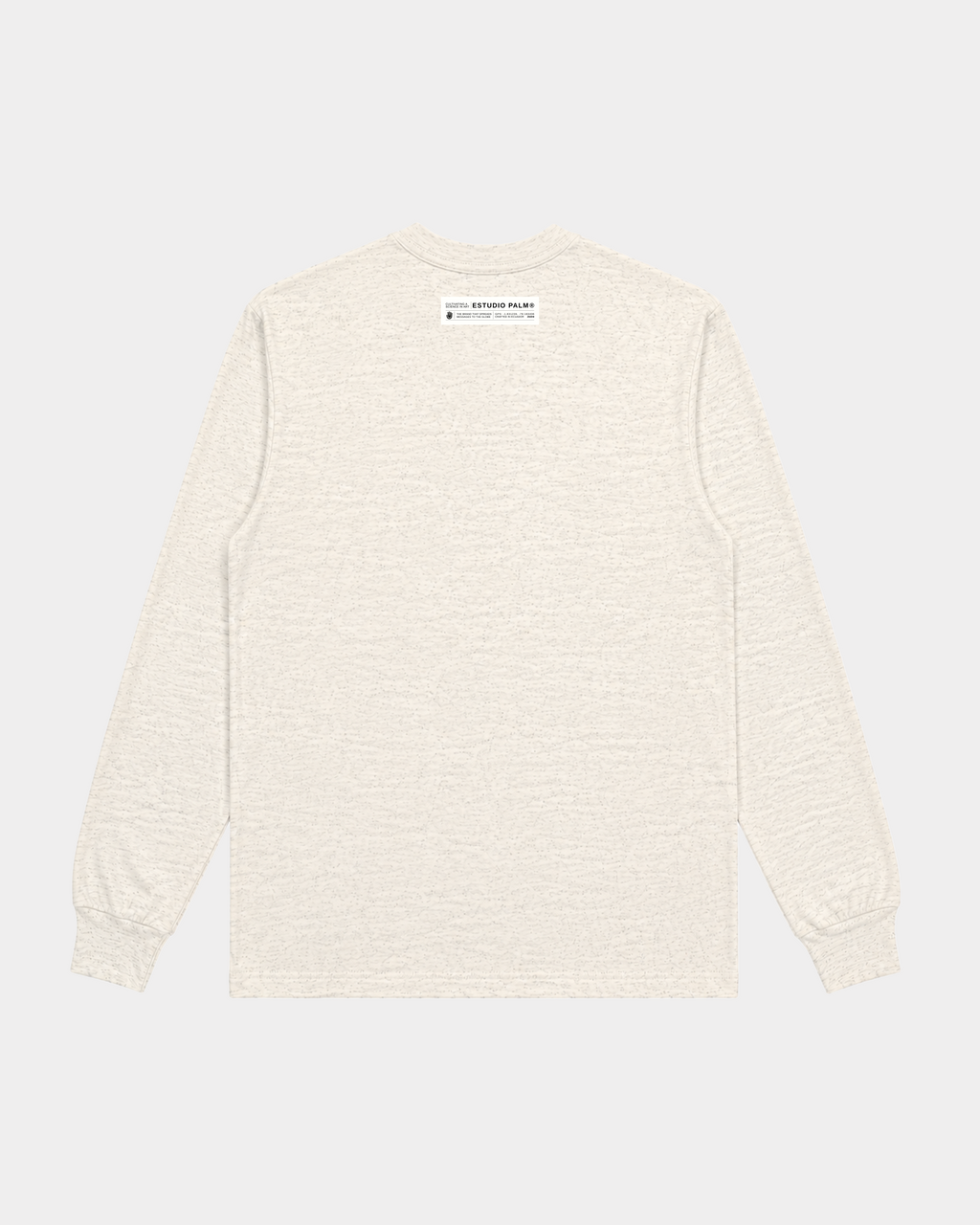 BASIC MARBLED OFF-WHITE  LONGSLEEVE