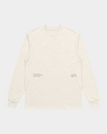 BASIC MARBLED OFF-WHITE  LONGSLEEVE