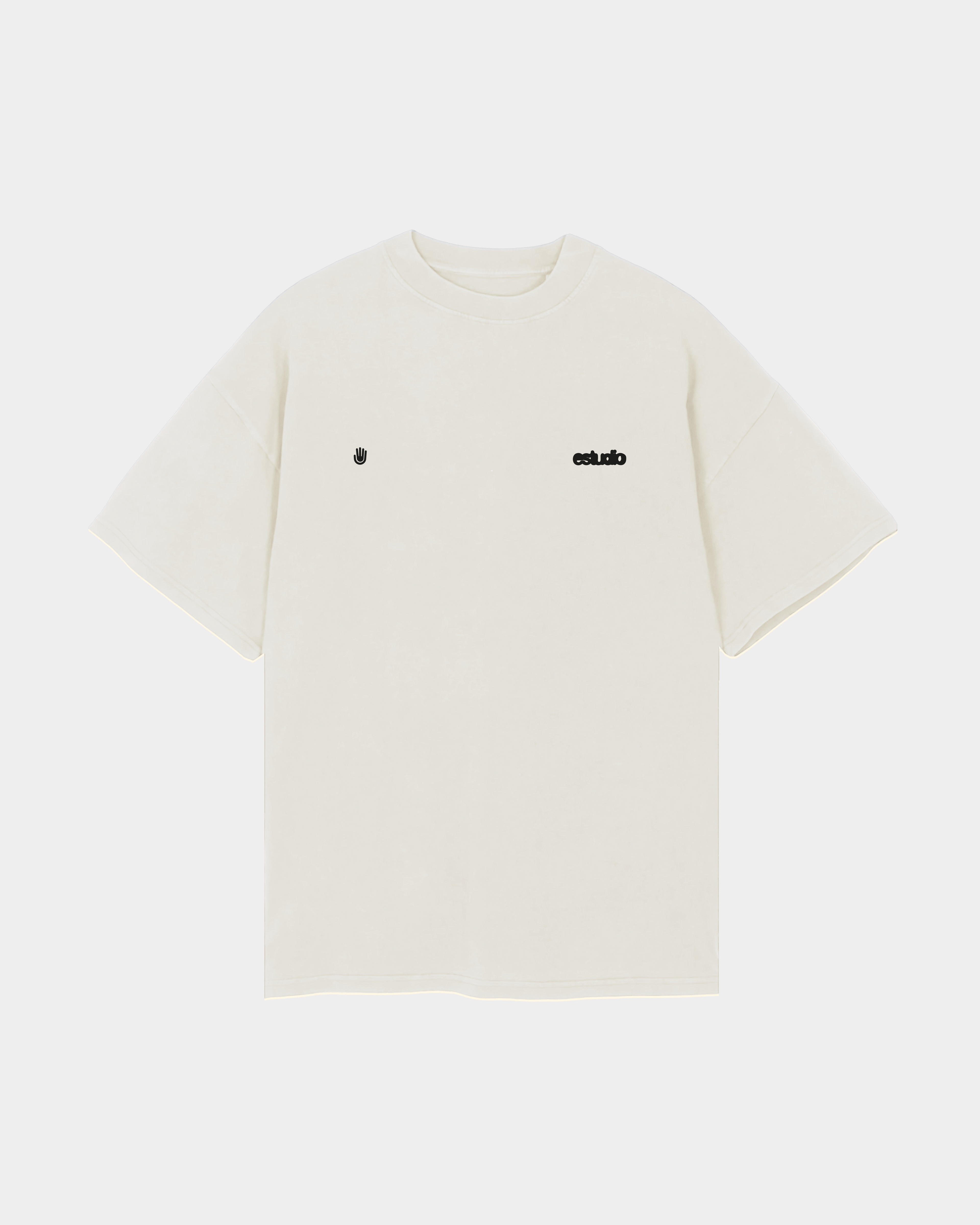 BUBBLE OFF WHITE T-SHIRT