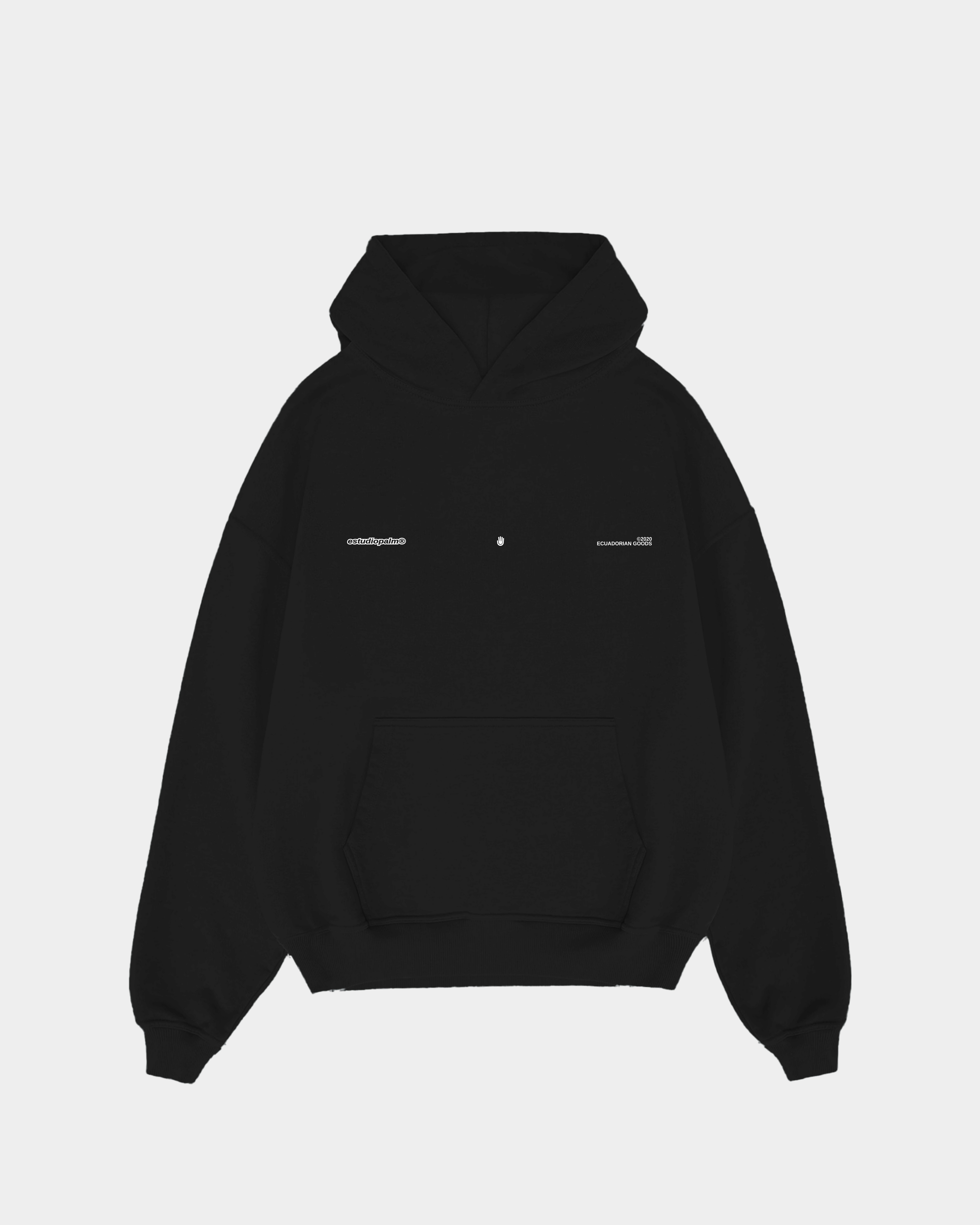 CLASSIC BLACK HOODIE