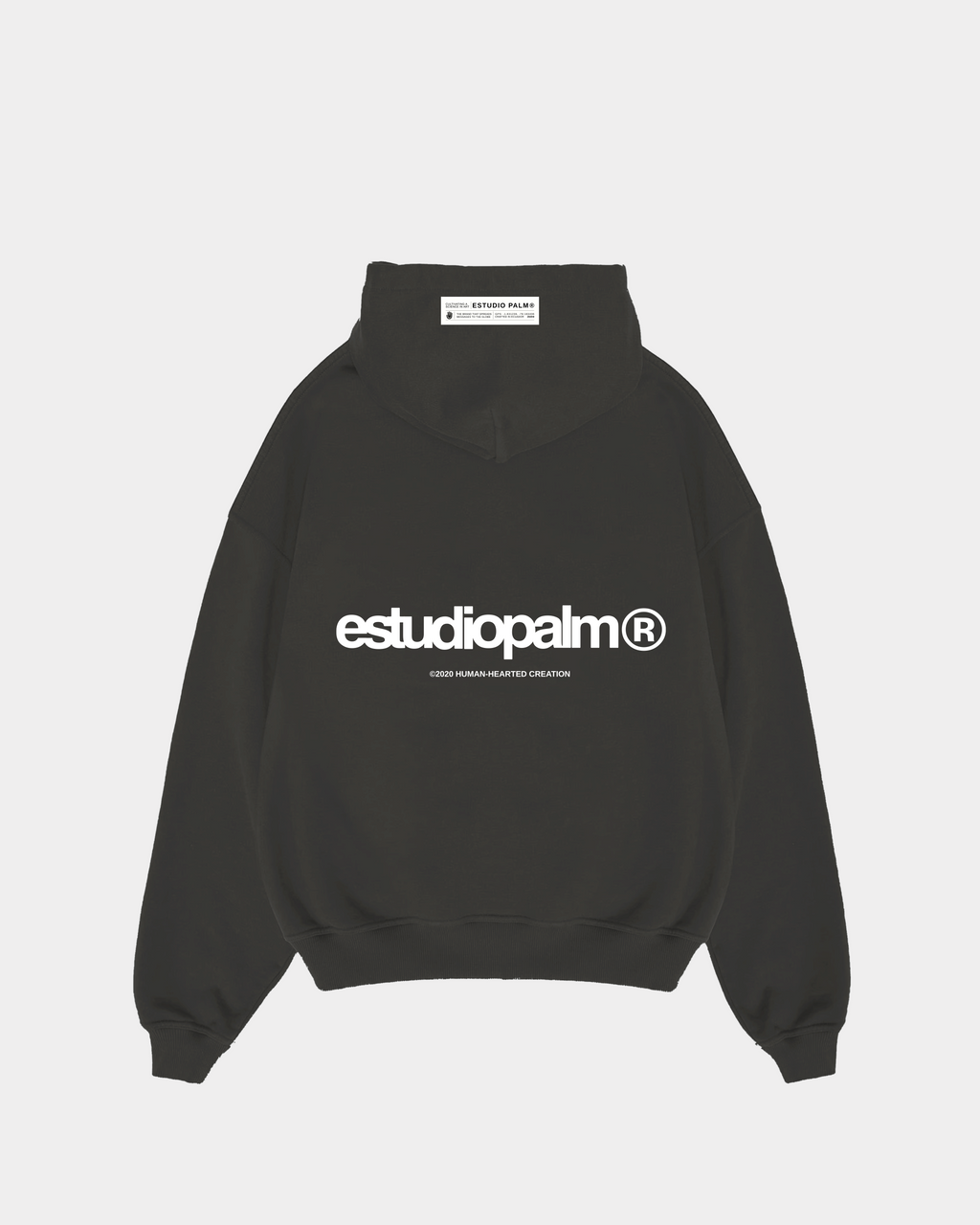 HUMAN EP DARK GREY HOODIE| 350gr