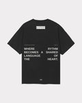 Cloud Black Tee