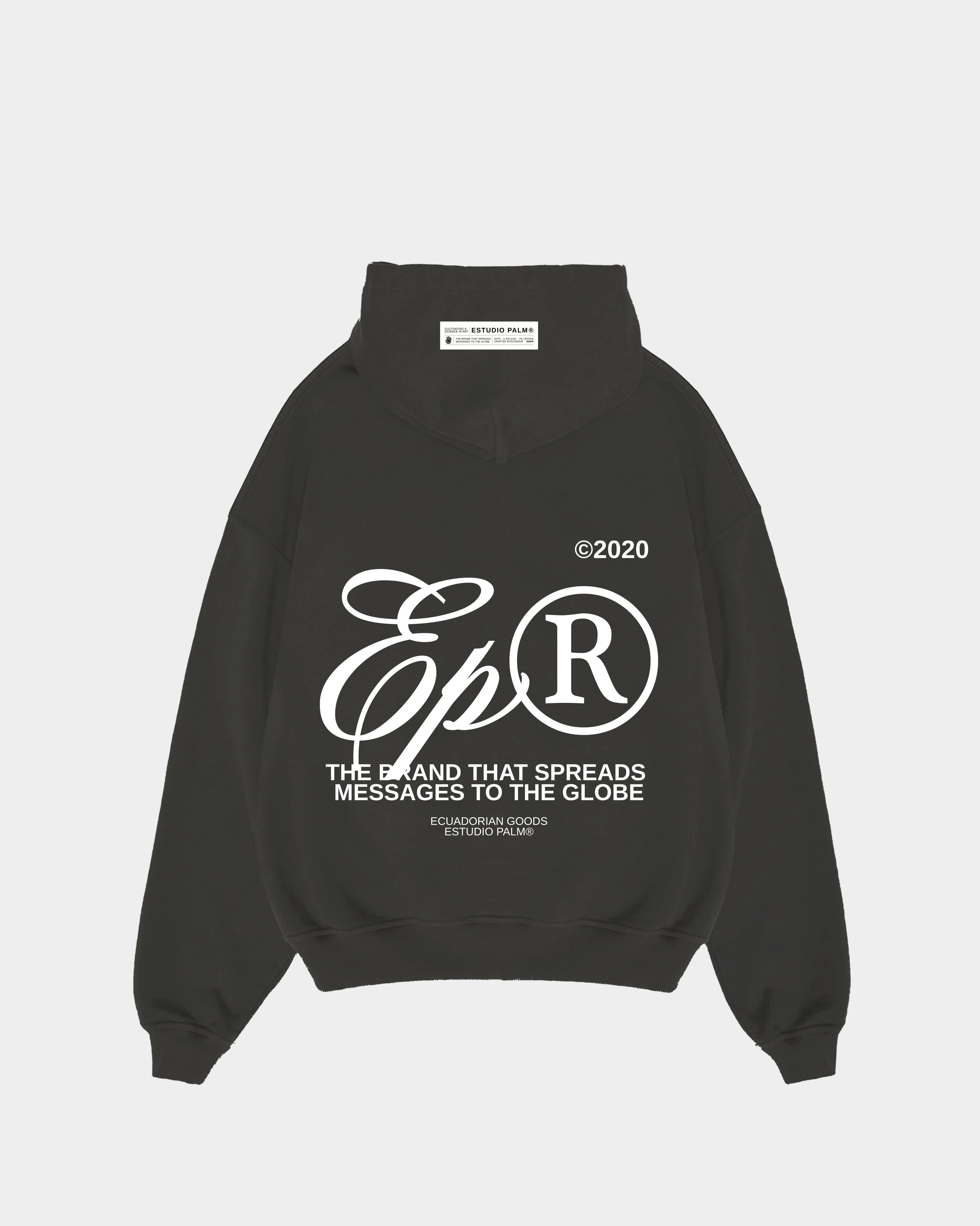 ECUADORIAN®GOODS DARK GREY HOODIE