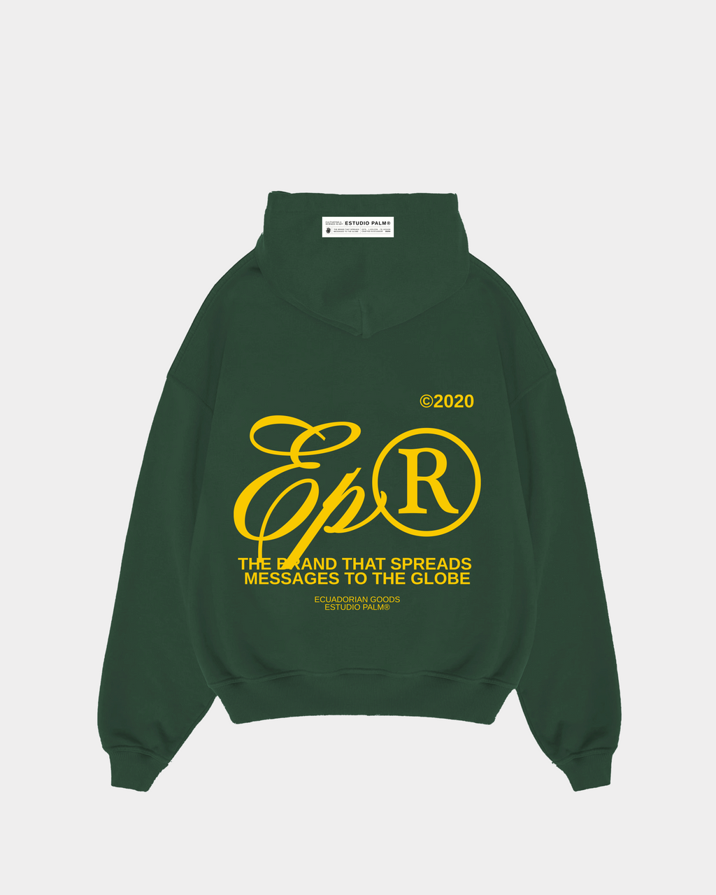 ECUADORIAN®GOODS MILITARY GREEN HOODIE