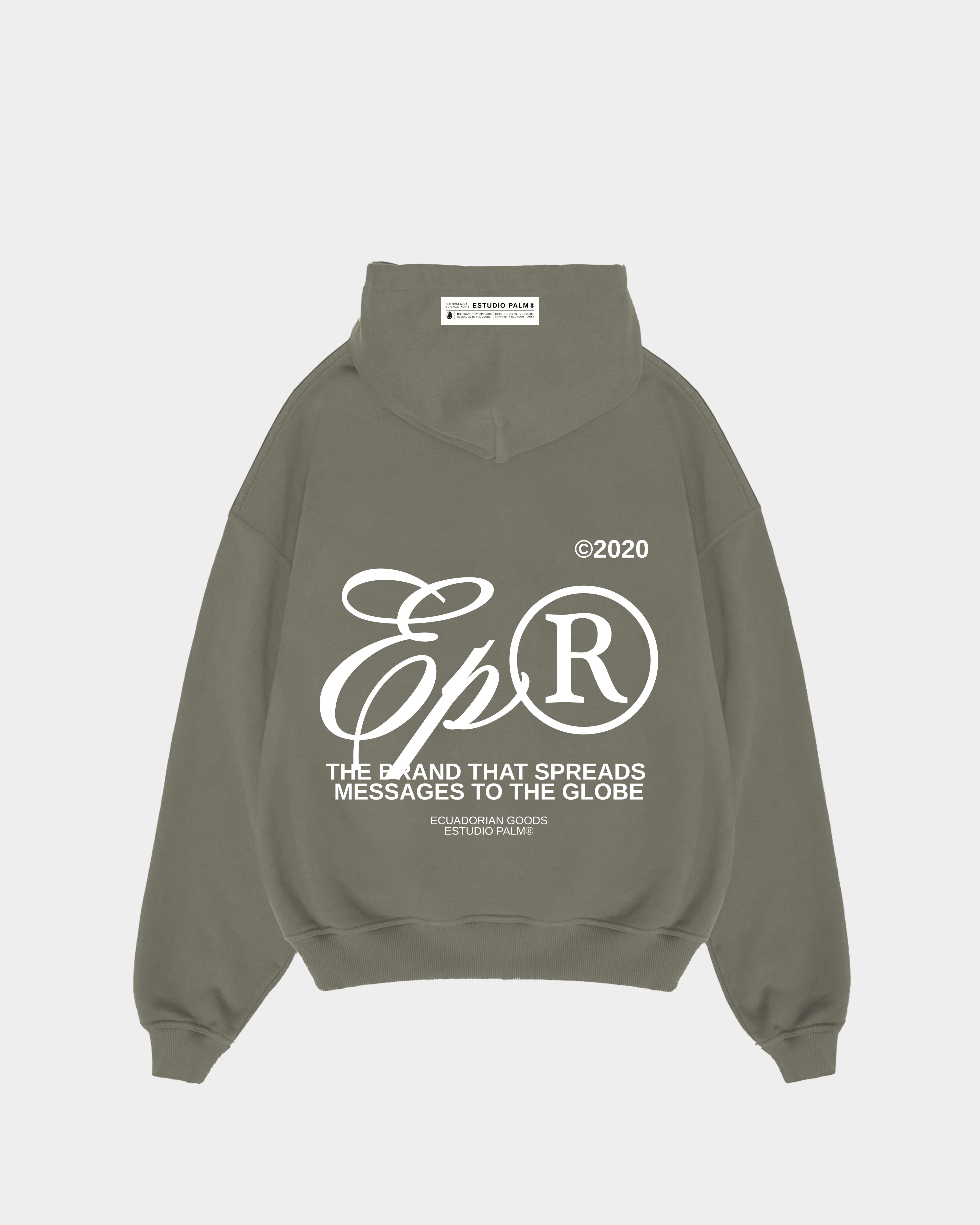 ECUADORIAN®GOODS TAUPE HOODIE
