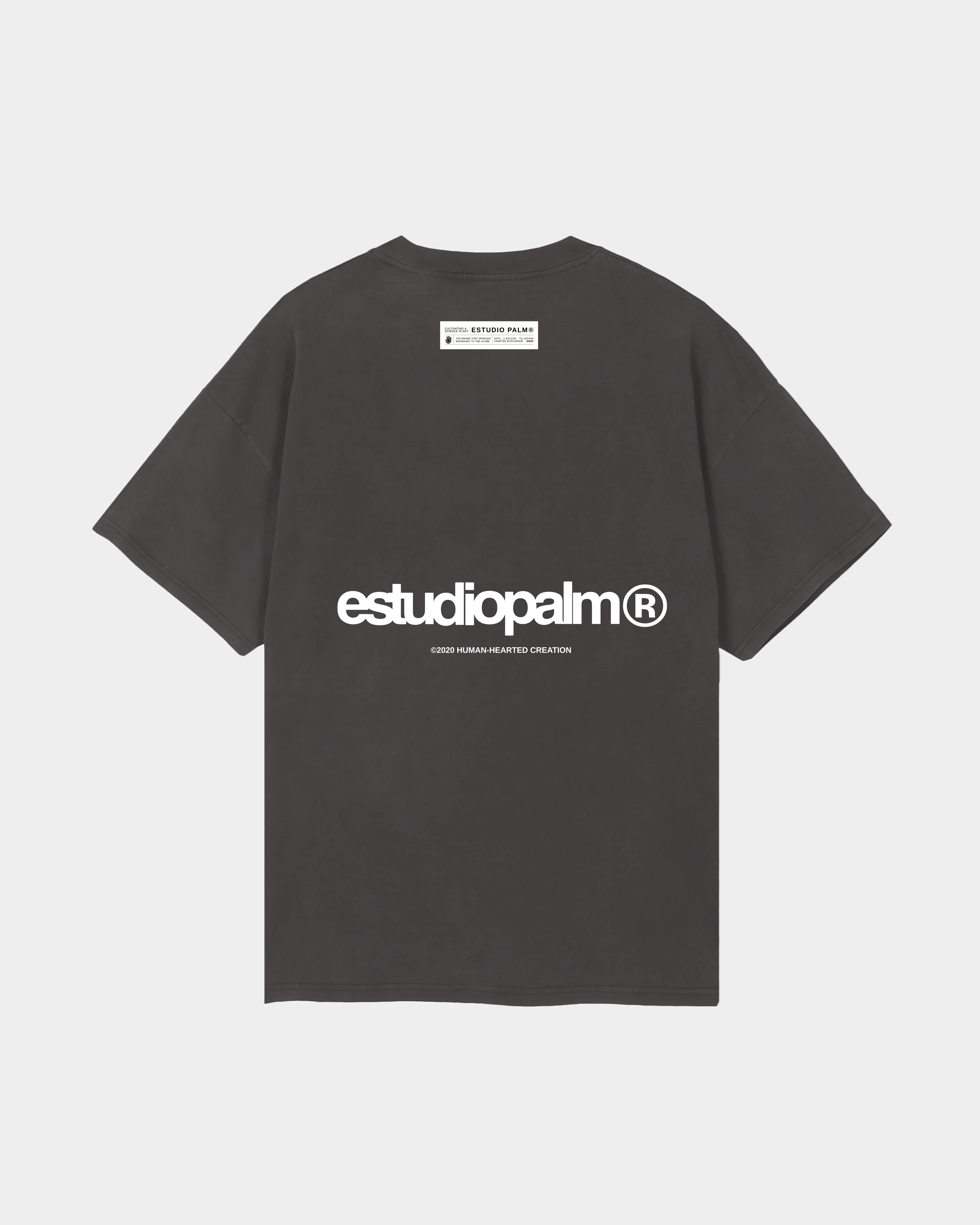 HUMAN EP DARK GREY T-SHIRT