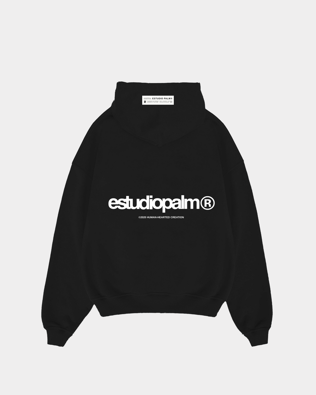 HUMAN EP BLACK HOODIE| 430gr