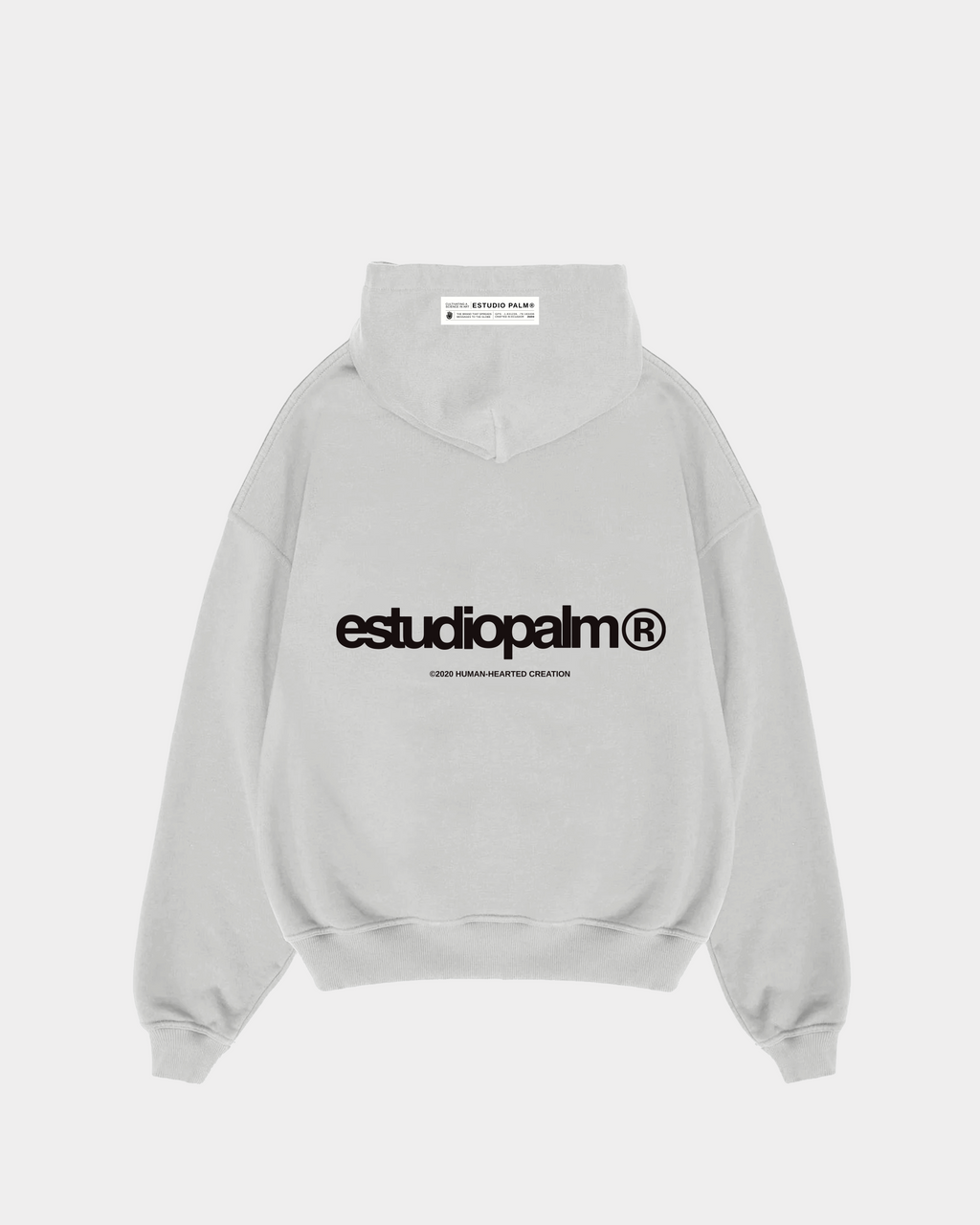 HUMAN EP LIGHT GREY HOODIE| 350gr