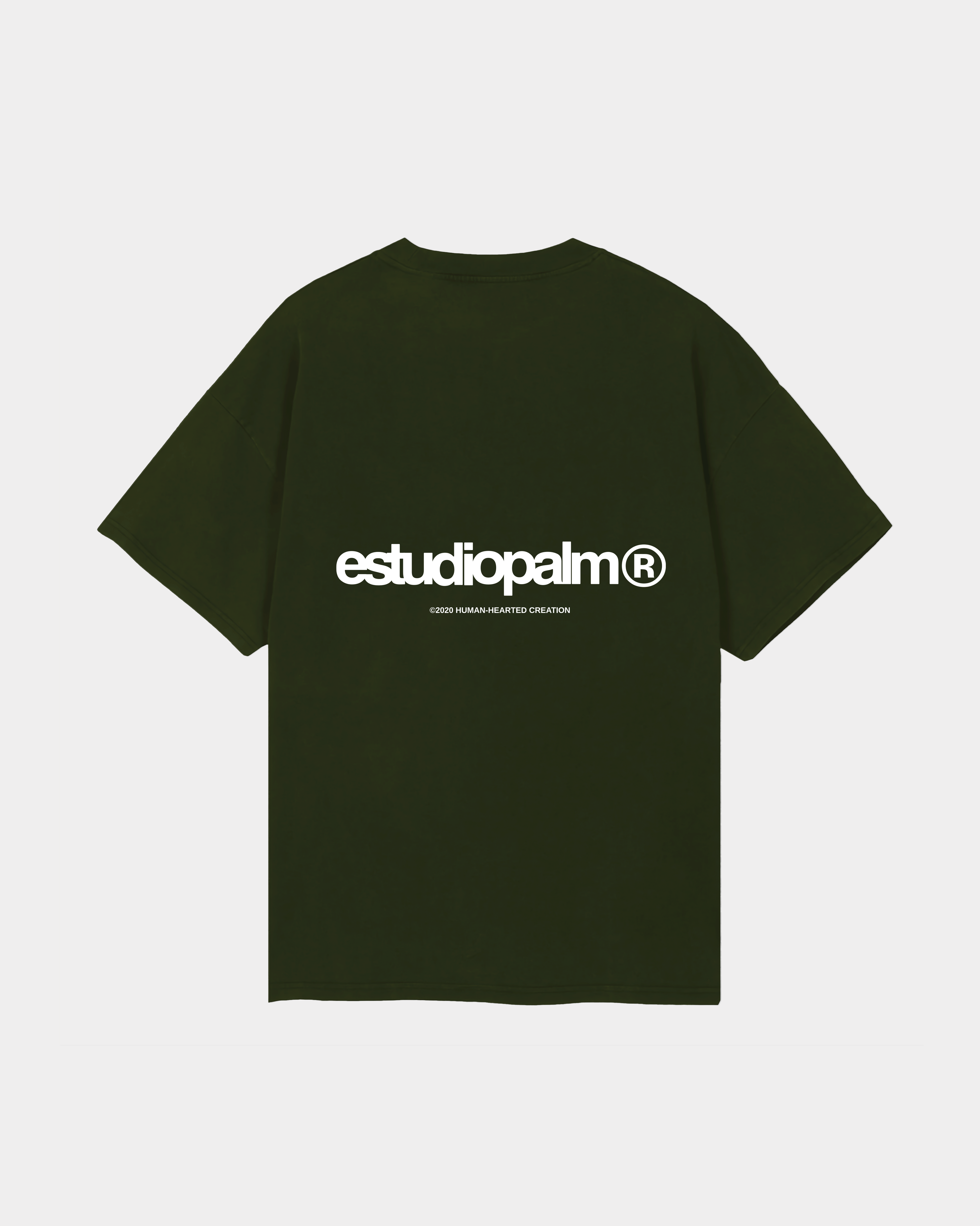 HUMAN EP MILITARY GREEN  T-SHIRT