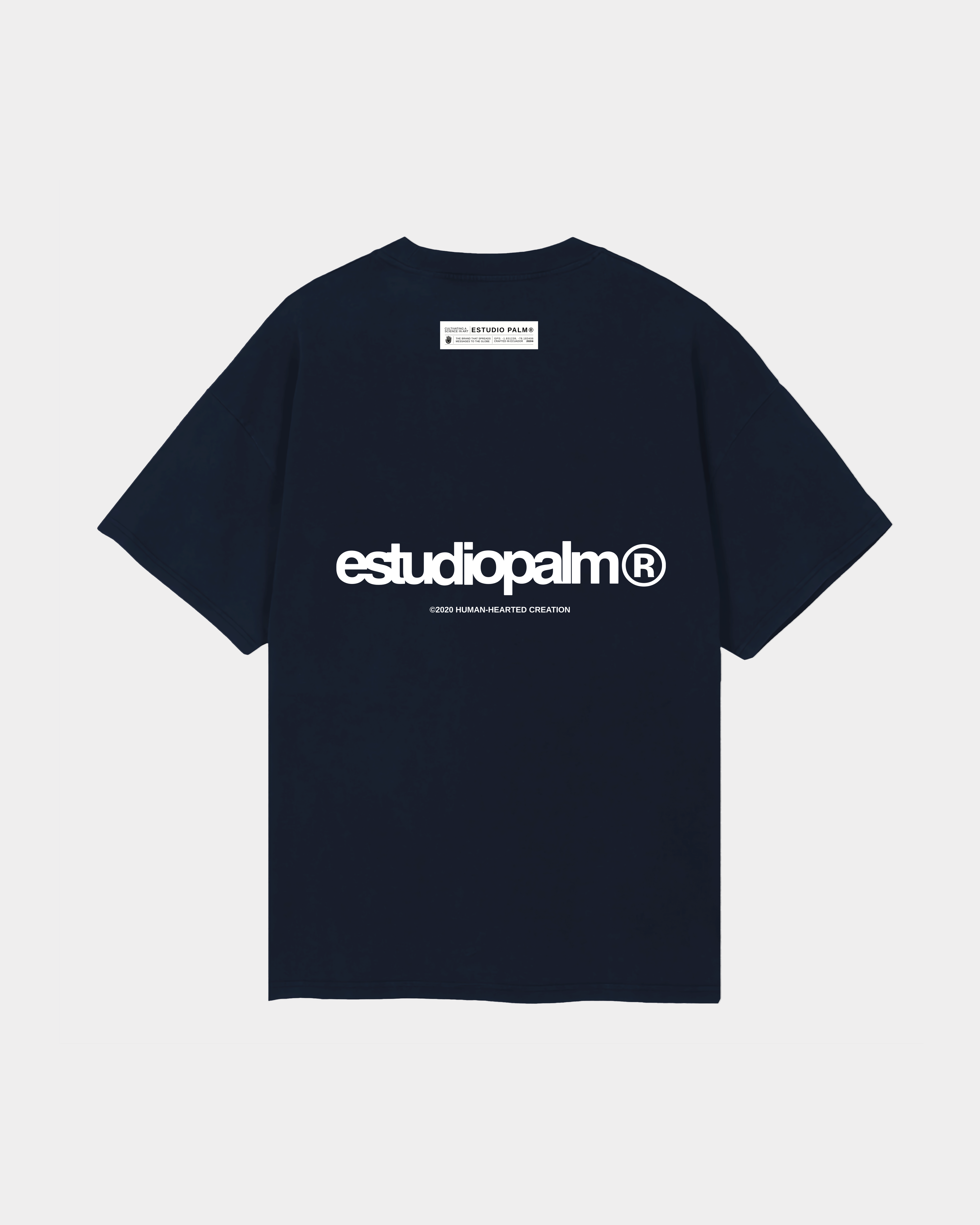 HUMAN EP NAVY T-SHIRT
