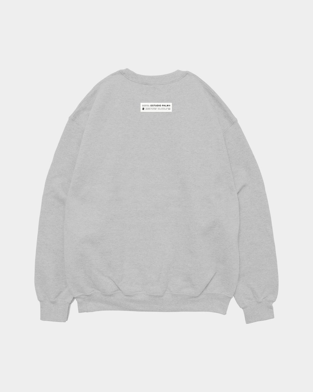 MARBLED GREY CREWNECK