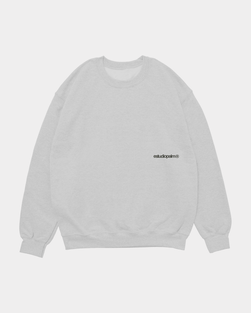 MARBLED GREY CREWNECK