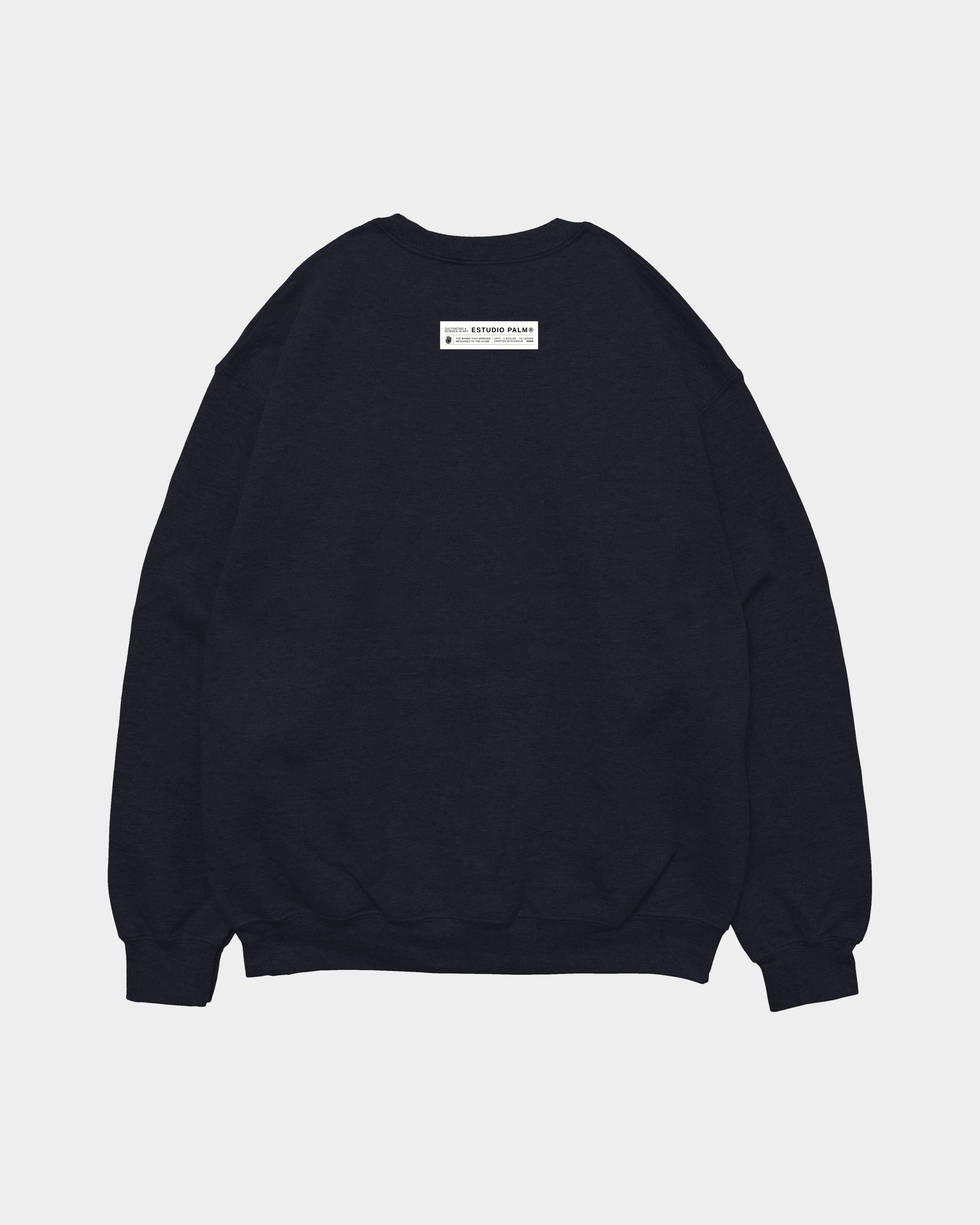 NAVY CREWNECK