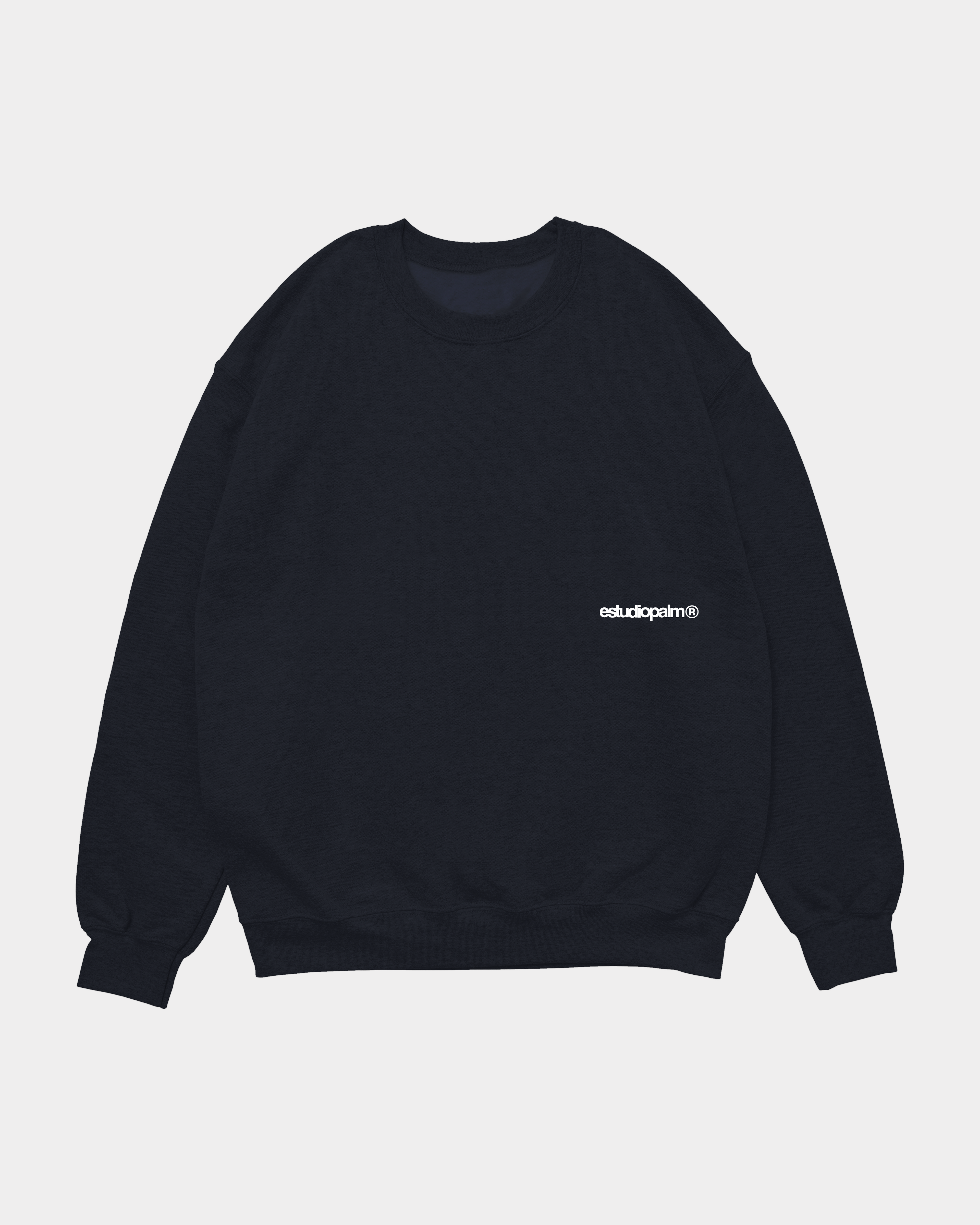 NAVY CREWNECK