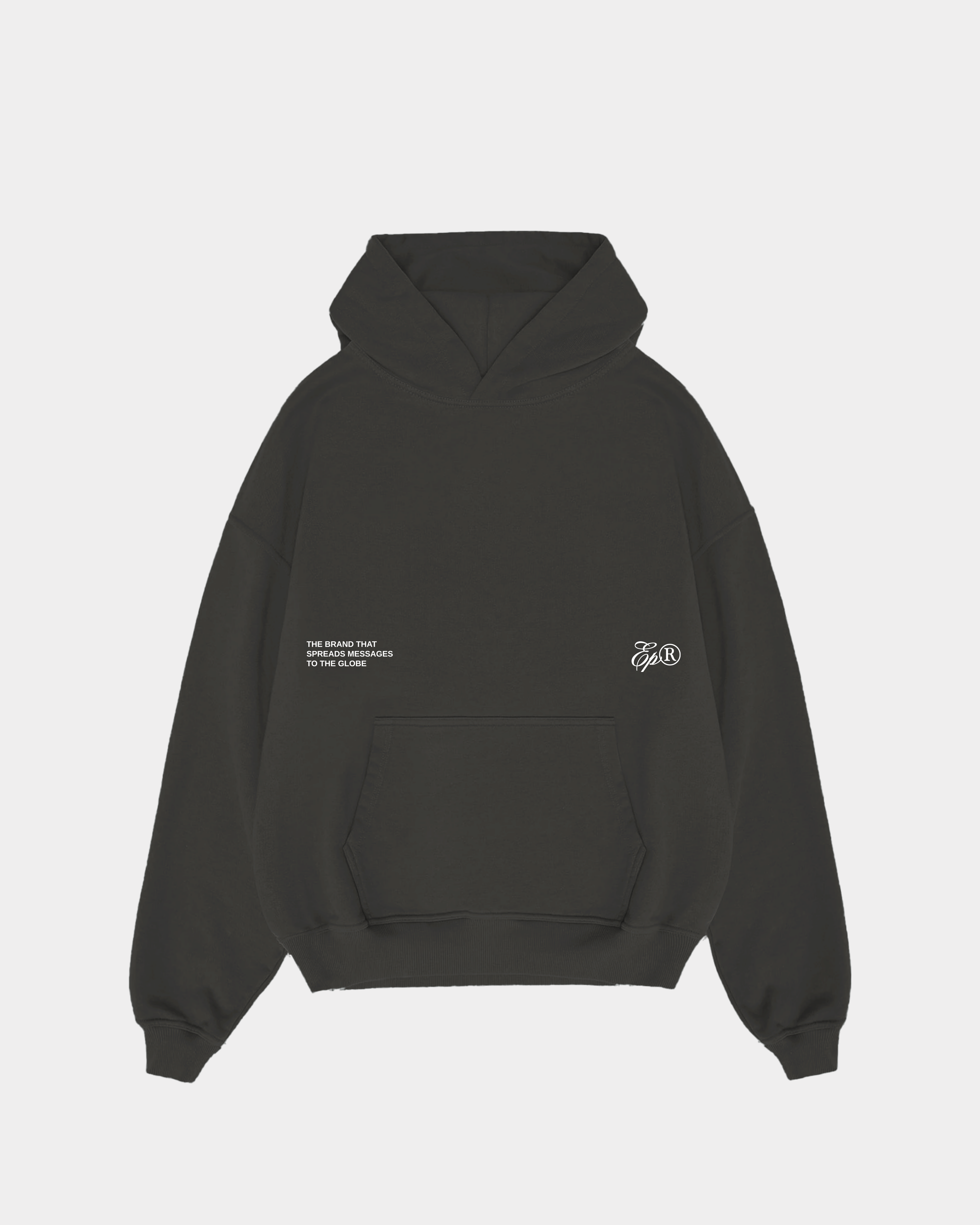 PERSONALPRINT© DARK GREY HOODIE