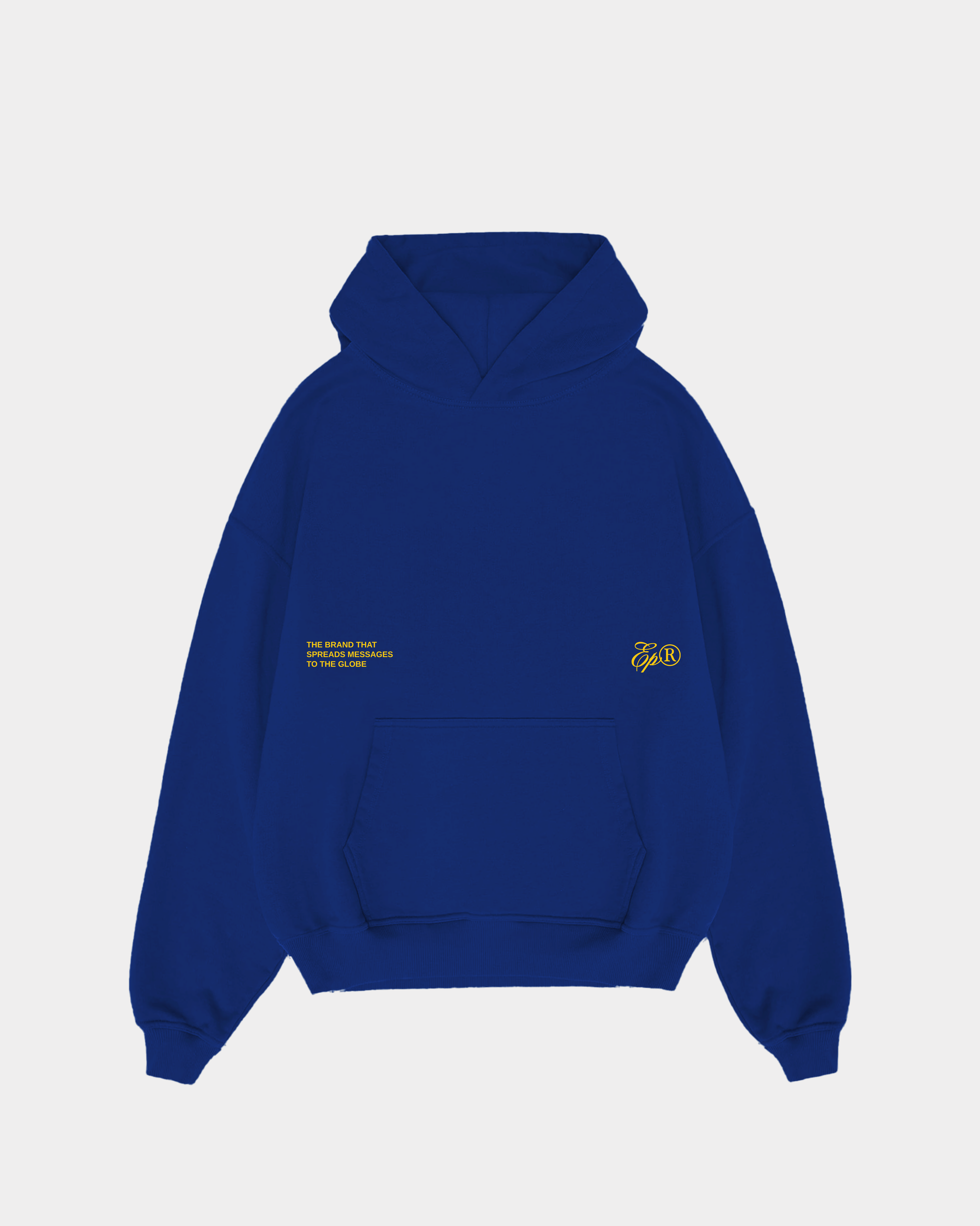 PERSONALPRINT© ELECTRIC BLUE HOODIE