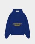 PERSONALPRINT© ELECTRIC BLUE HOODIE