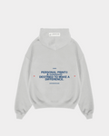 PERSONALPRINT© MARBLED GREY HOODIE
