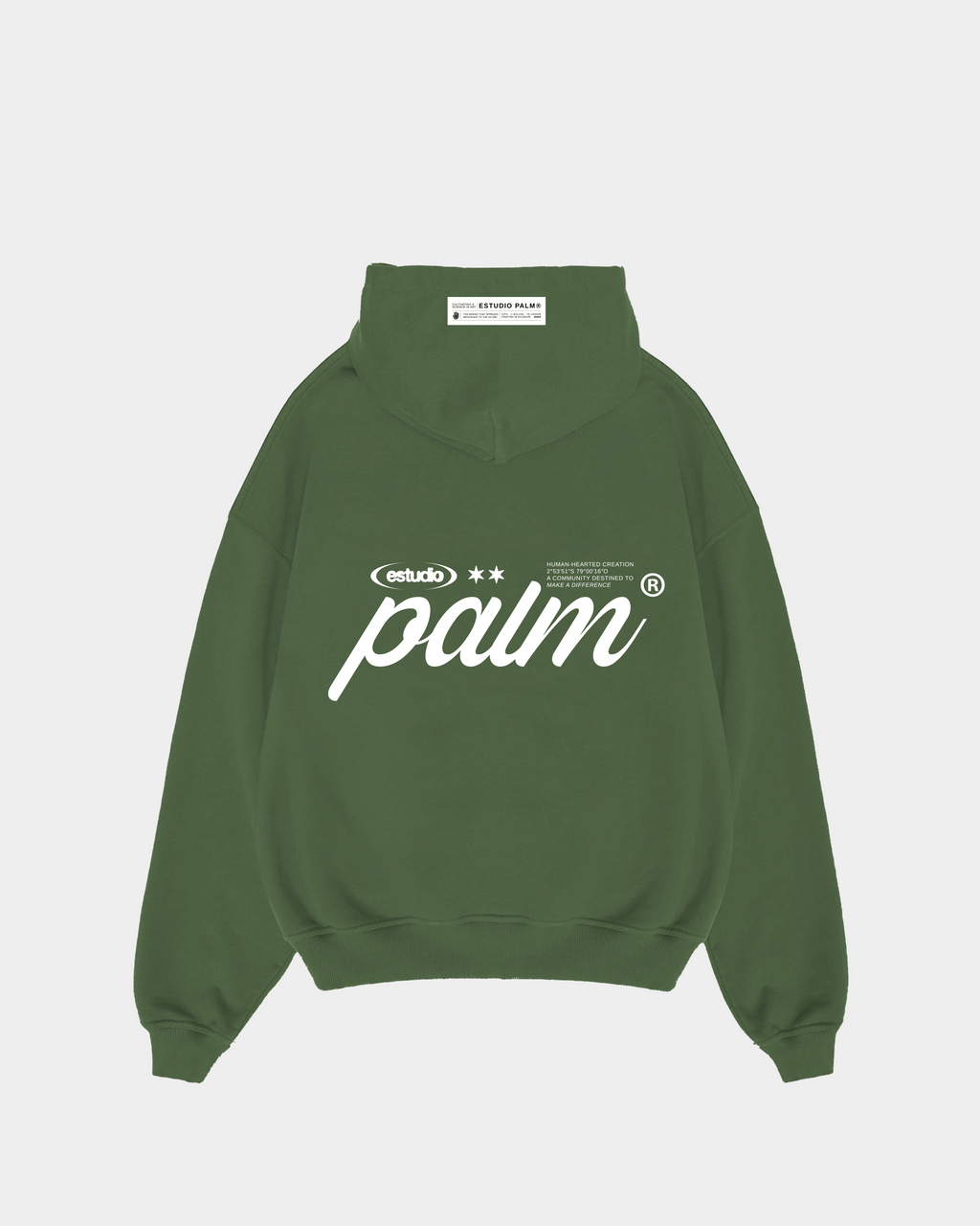 SIGNATURE OLIVE GREEN HOODIE
