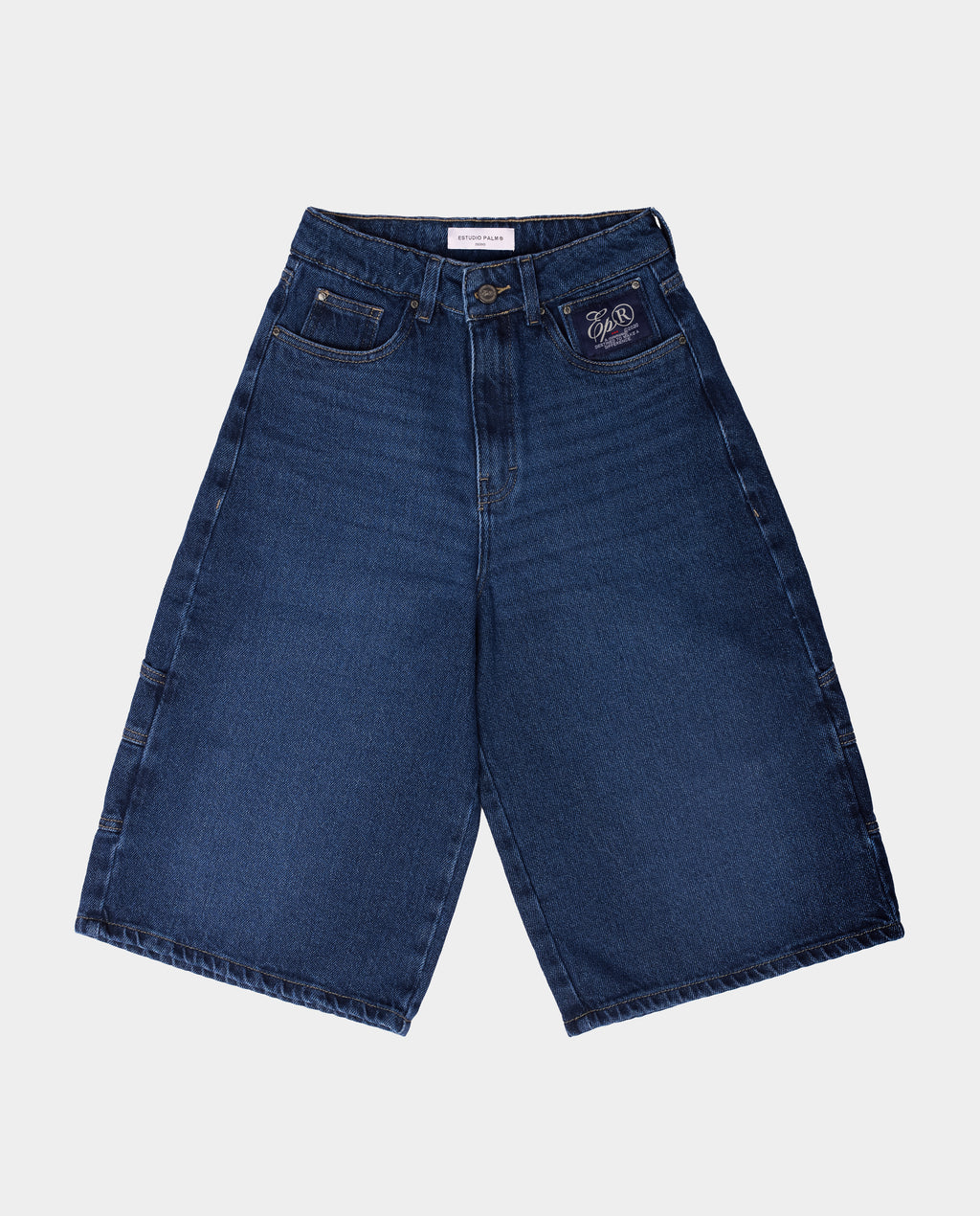UTILITY DENIM JORT RAW BLUE
