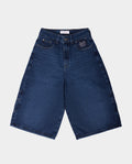 UTILITY DENIM JORT RAW BLUE