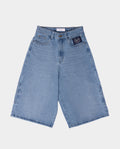 UTILITY DENIM JORT FADED BLUE