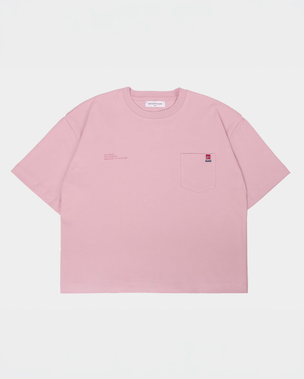 POCKET TSHIRT BABY PINK