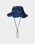 BUCKET HAT RAW BLUE