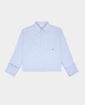 BABY-BLUE FINE STRIPE SHIRT