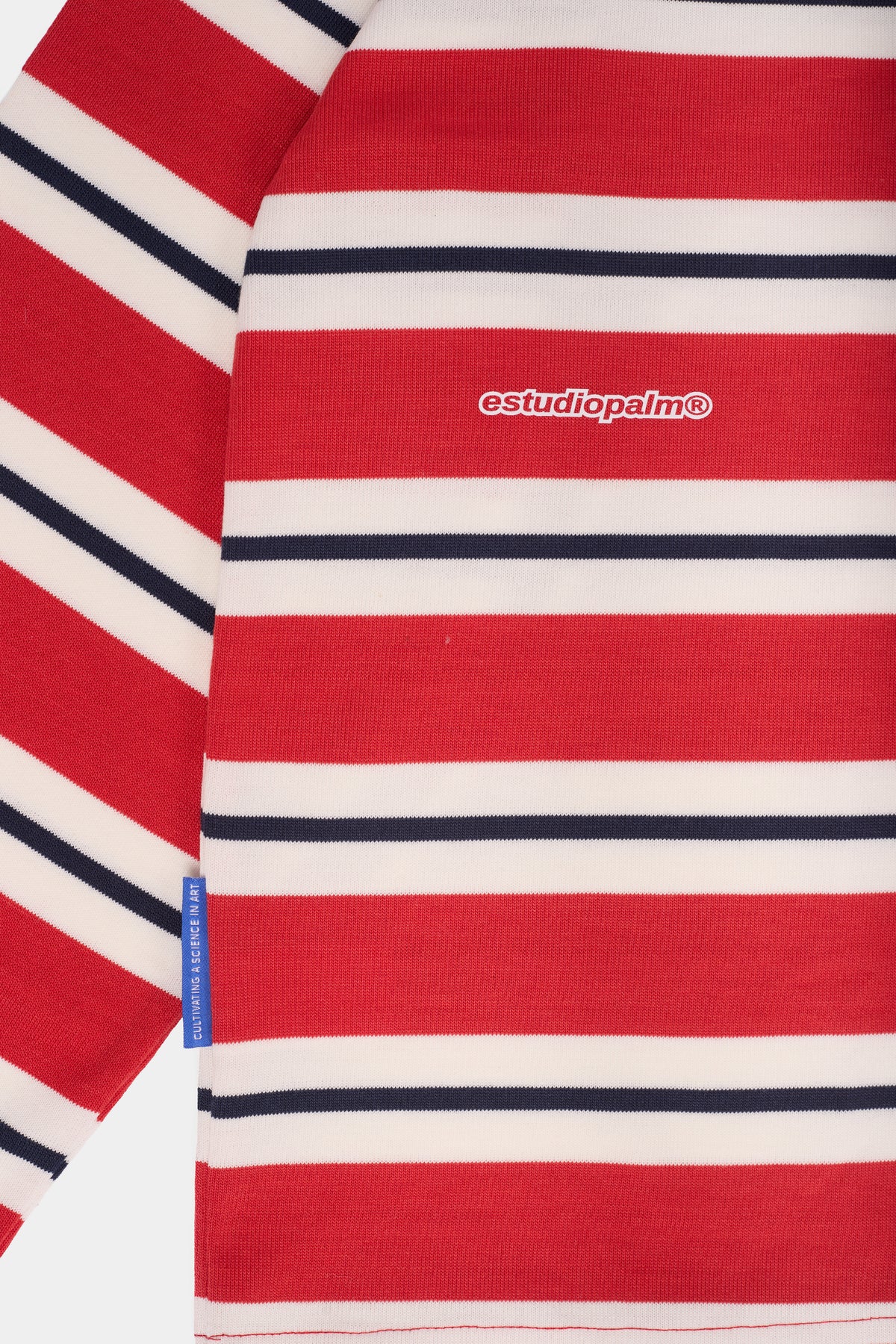 MIXED STRIPE LONGSLEEVE RED