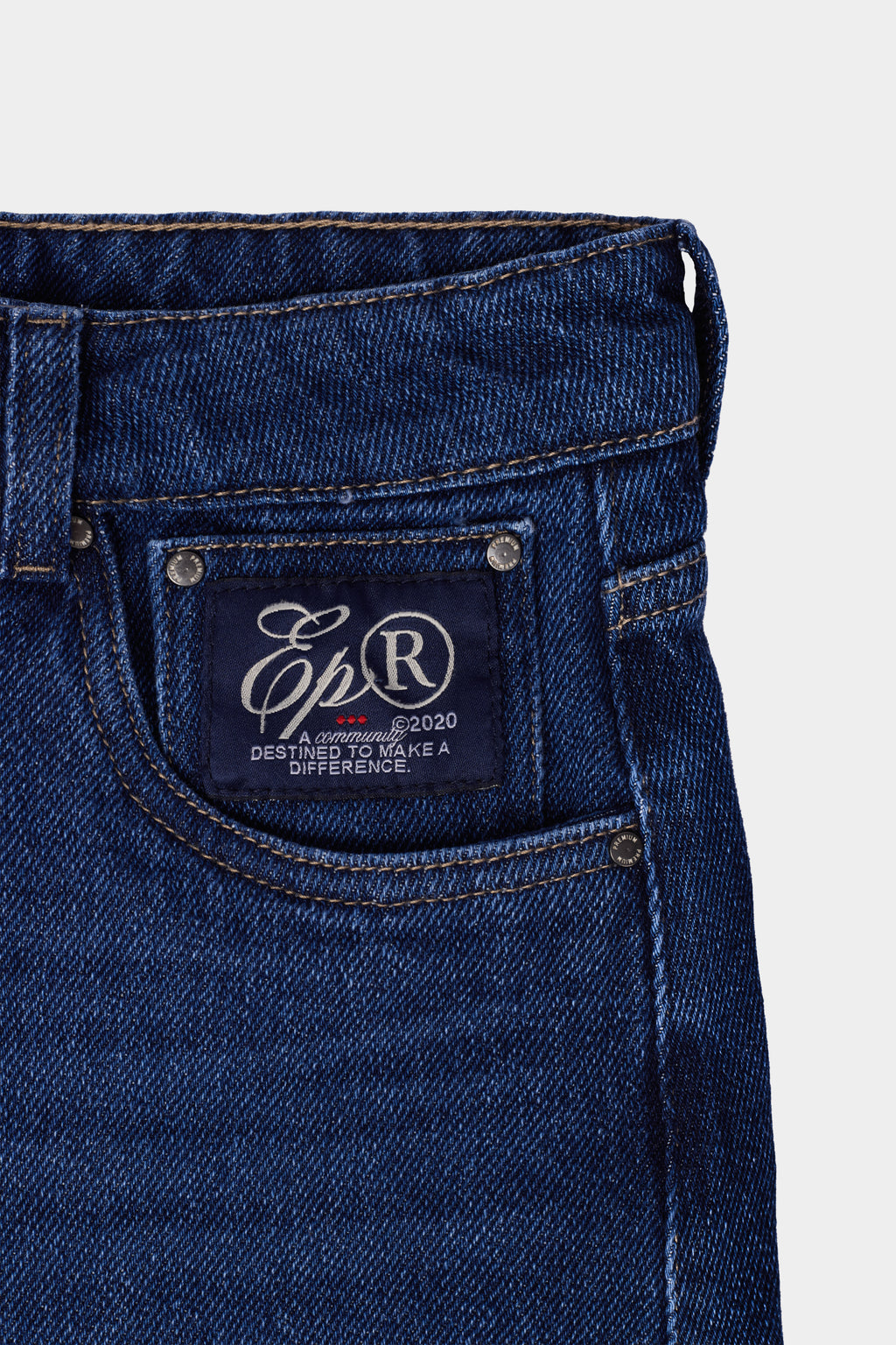 UTILITY DENIM JORT RAW BLUE