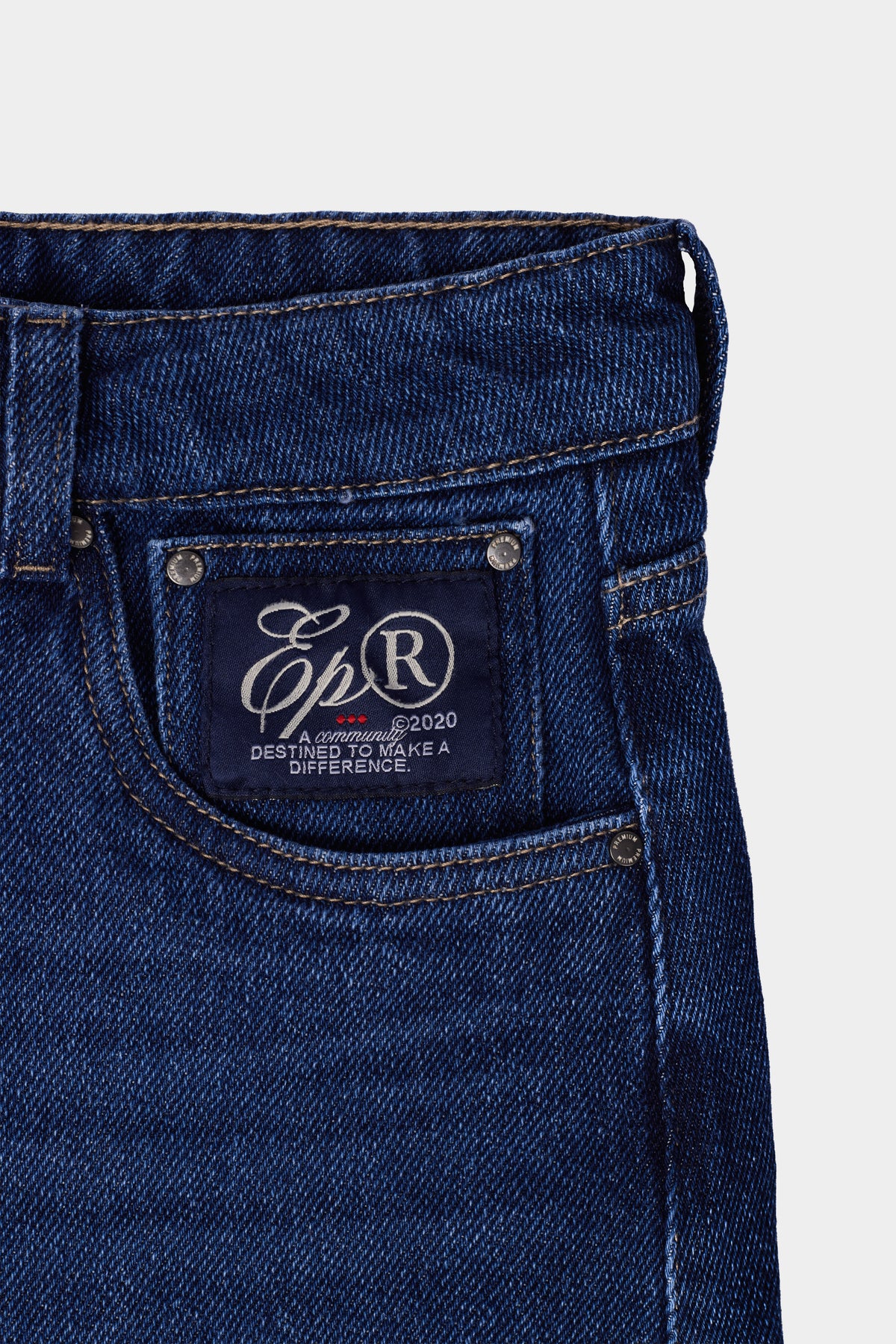 UTILITY DENIM JORT RAW BLUE