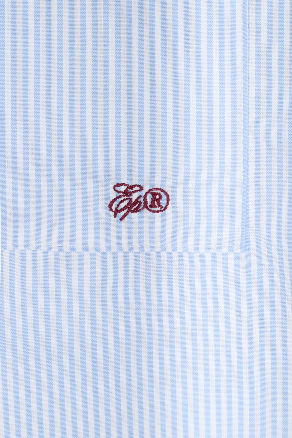 BABY-BLUE FINE STRIPE SHIRT