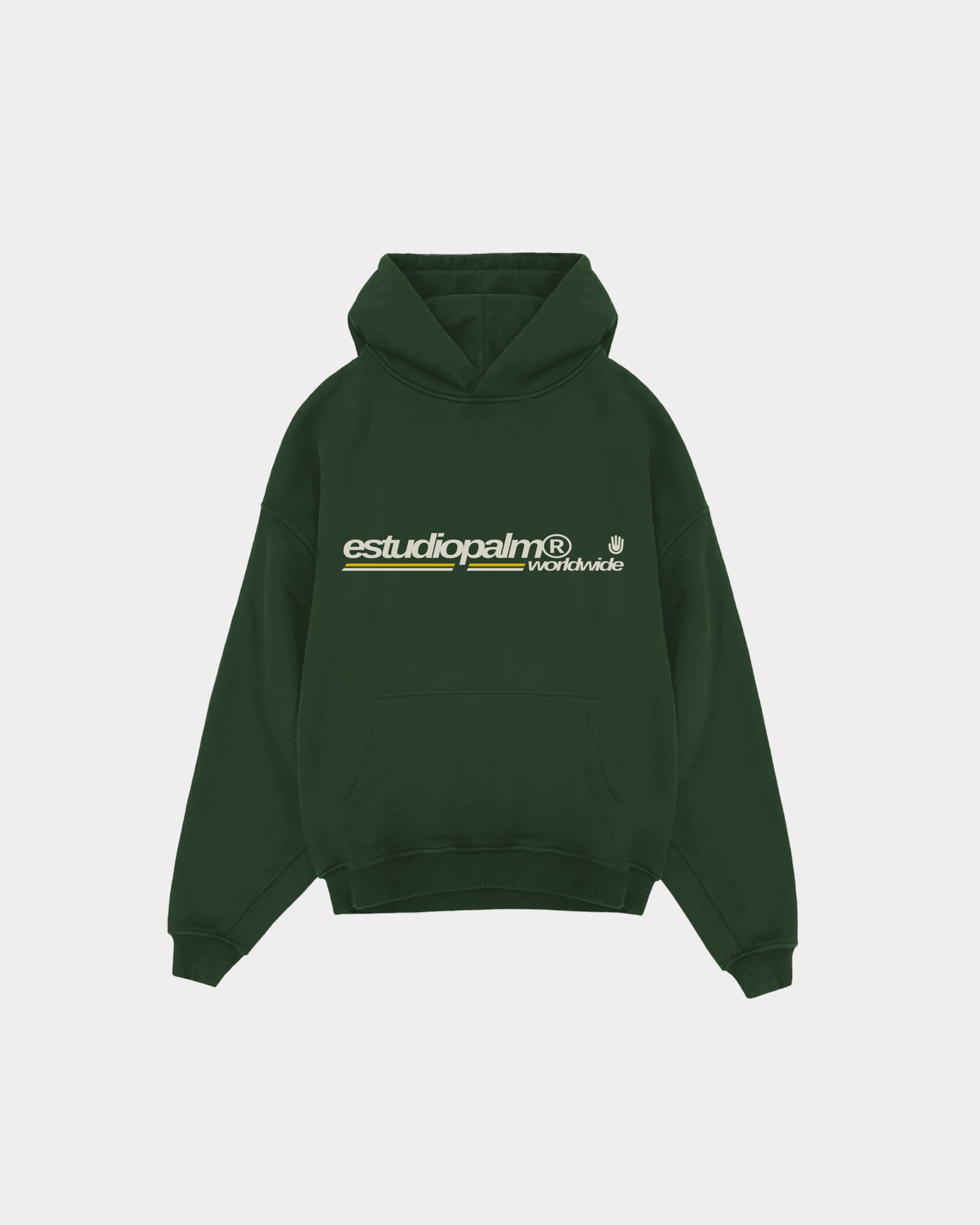Worldwide II Dark Green Hoodie