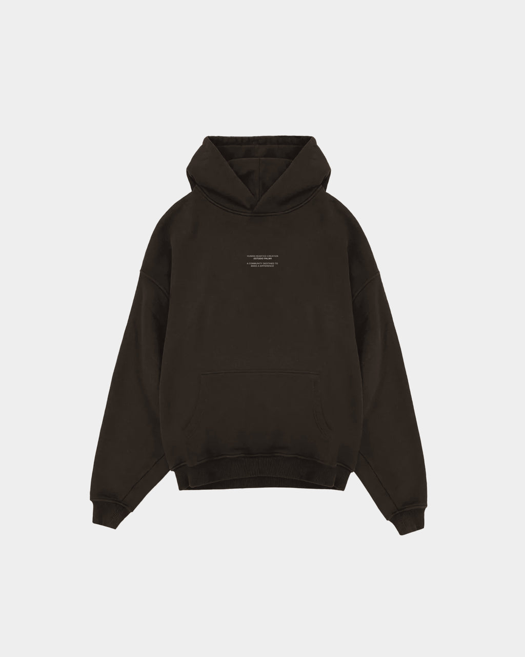 Signature Human Brown Hoodie