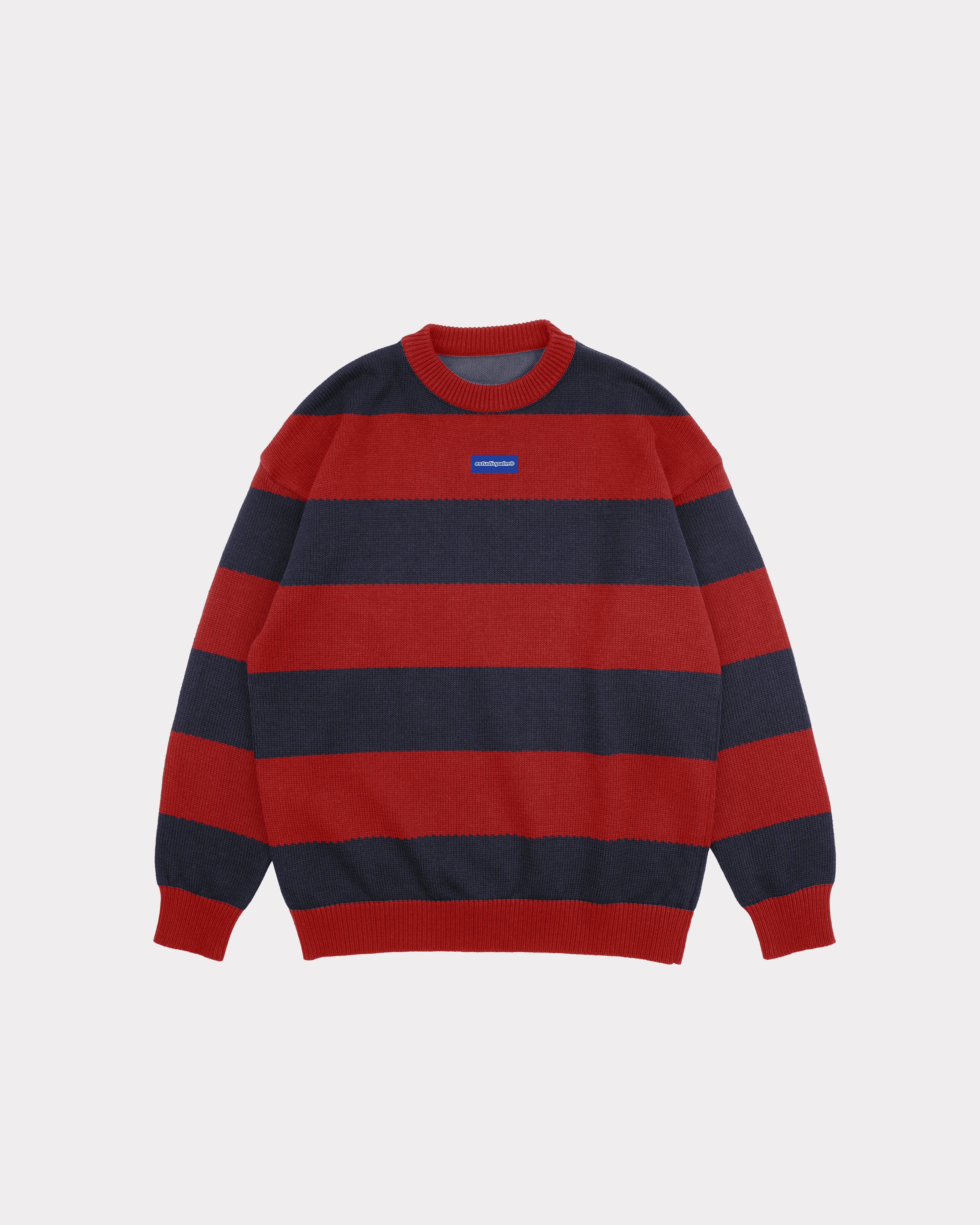 Spring 26 Pt1 Red Stripes Knit