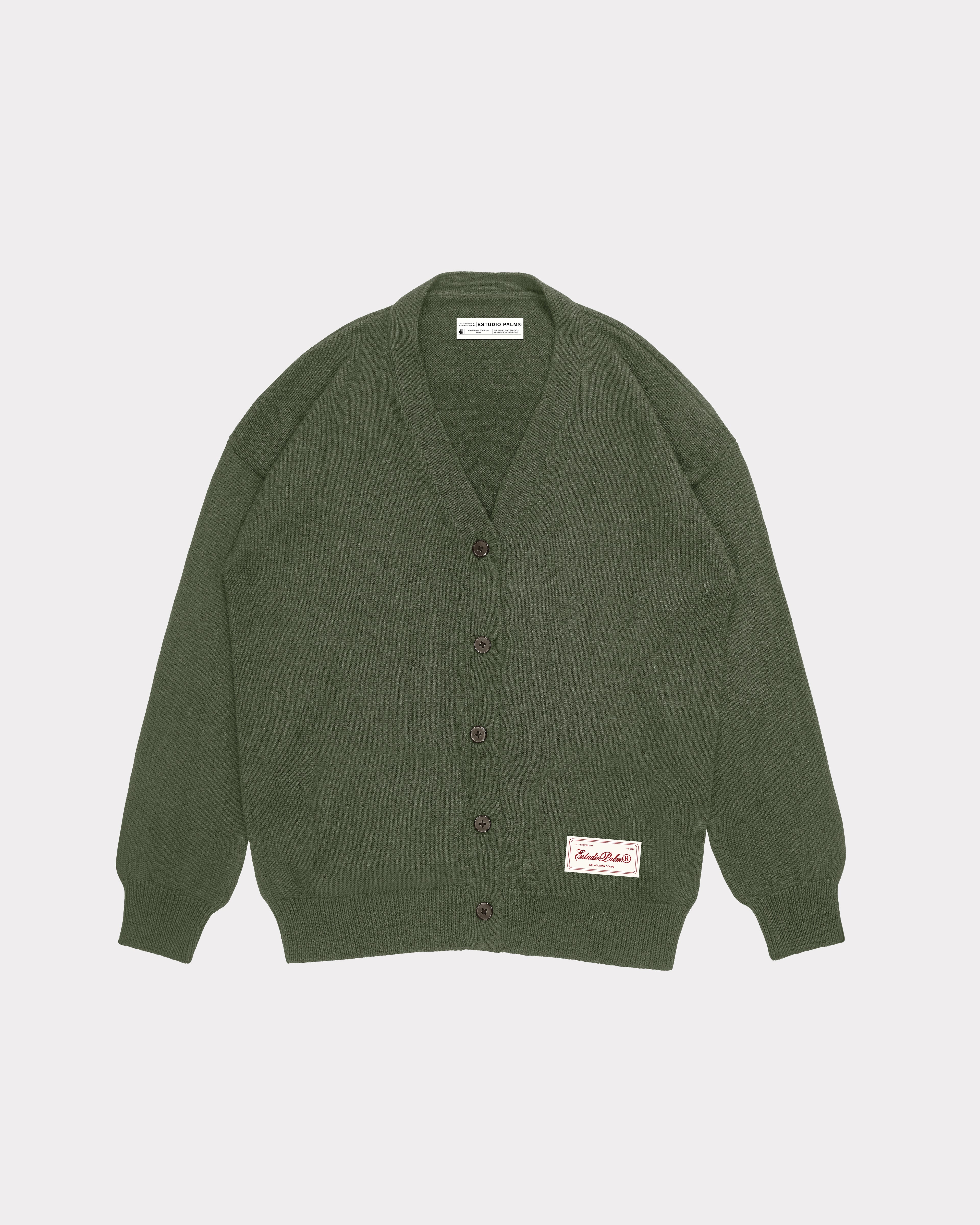 Spring 26 Pt1 Pine Green Cardigan