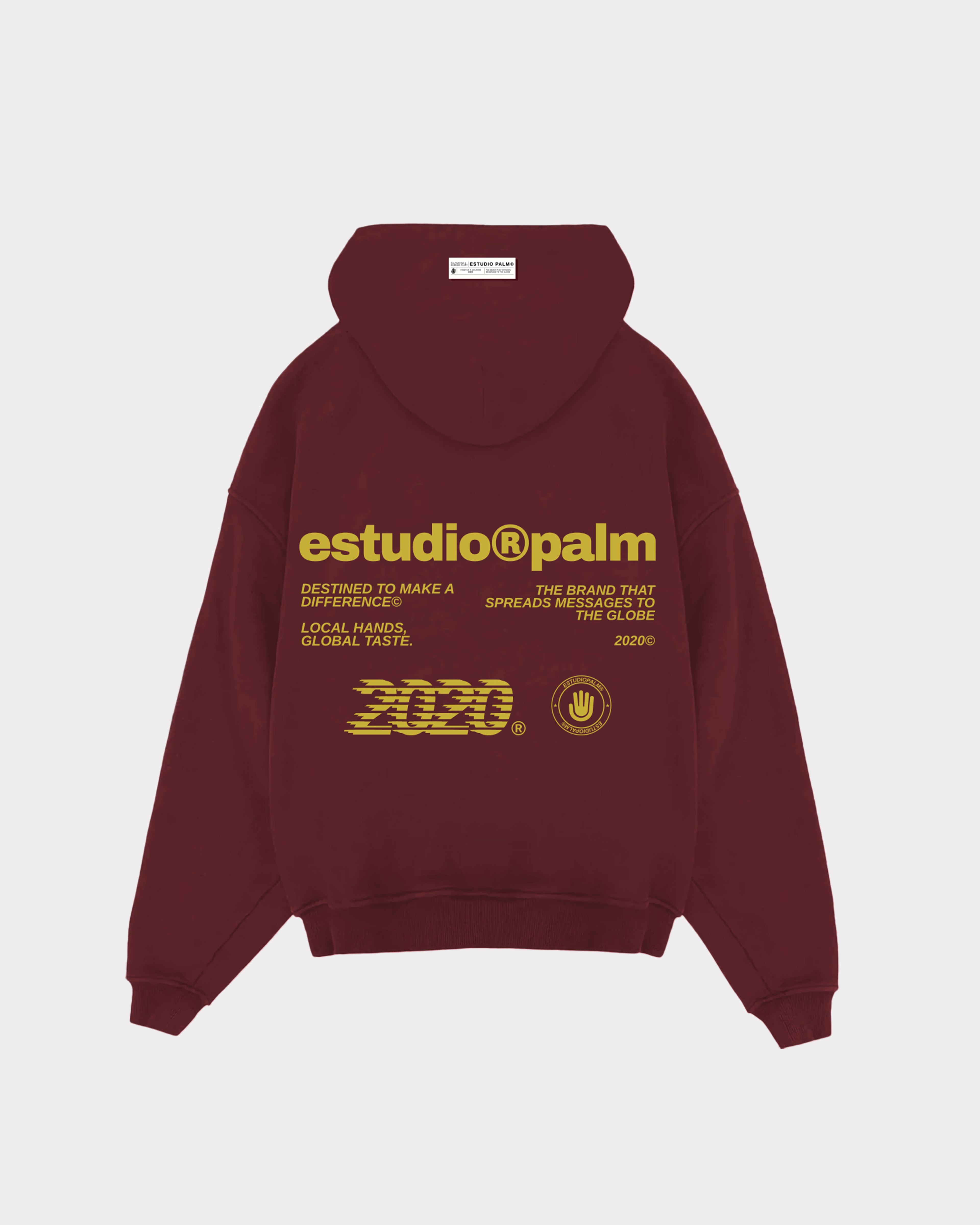 Spring 26 Pt1 Burgundy Hoodie
